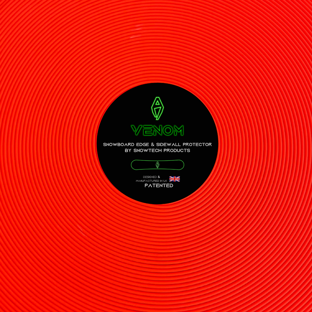 Venom Snowboard Edge Protector - Orange - Limited Edition